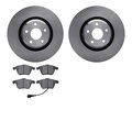 Dynamic Friction Co 6302-73065, Rotors with 3000 Series Ceramic Brake Pads 6302-73065